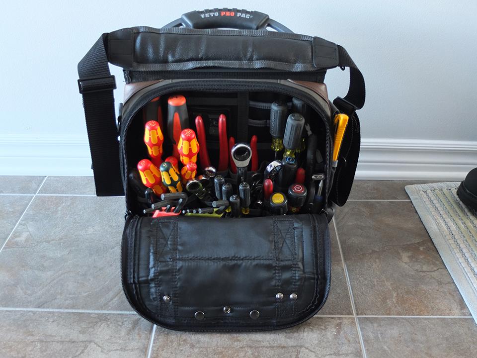 Veto Tech LC Service Technician Tool Bag with 53 Pockets Review